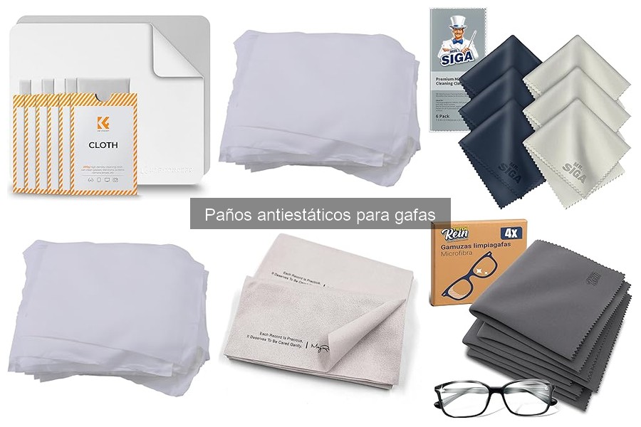 Dónde comprar paños antiestáticos para gafas a buen precio