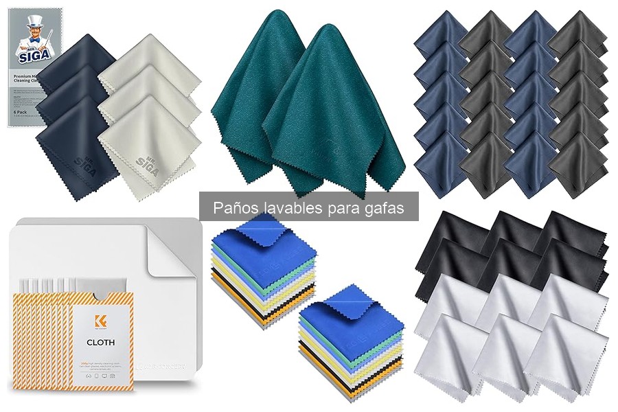Dónde comprar paños lavables para gafas y precios actuales