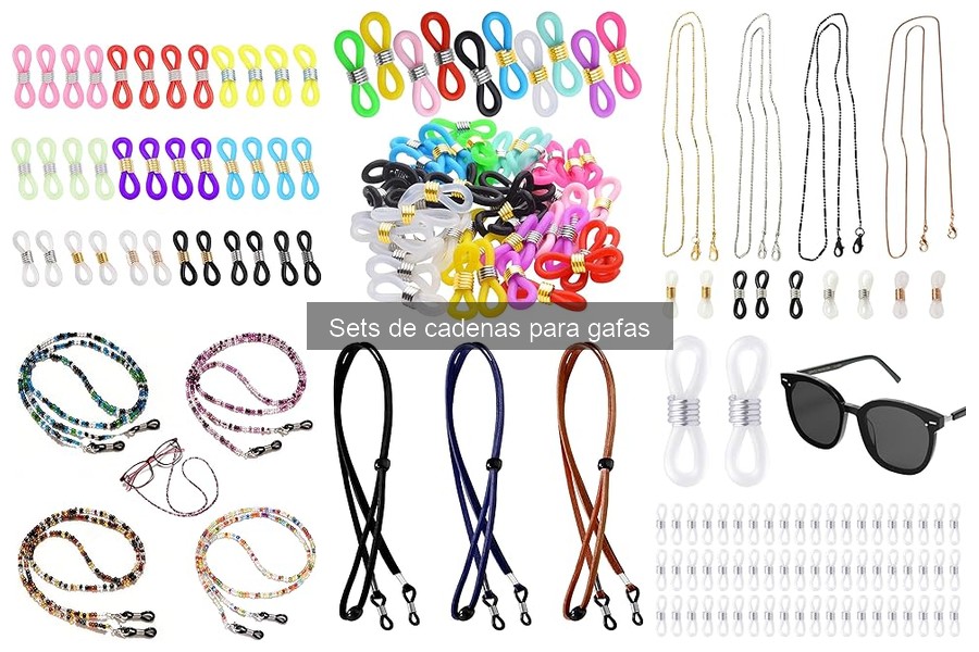 Dónde comprar sets de cadenas para gafas: tiendas y precios