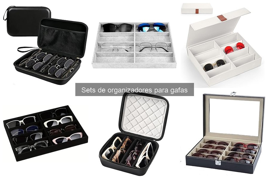 Dónde comprar sets de organizadores para gafas fácilmente