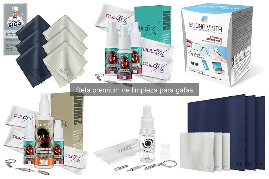 Dónde comprar sets premium de limpieza para gafas al mejor precio