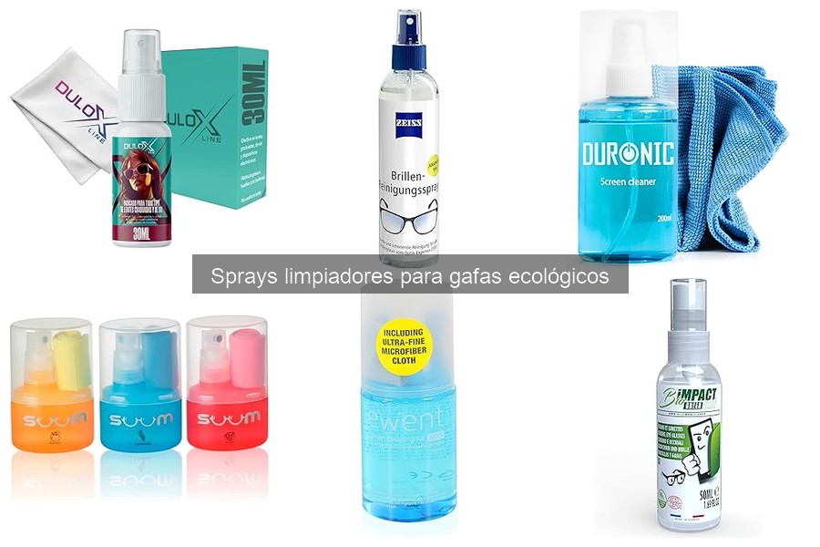 Dónde comprar sprays limpiadores ecológicos para gafas