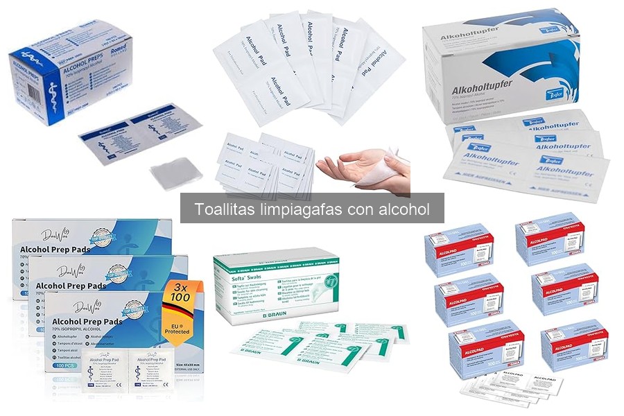 Dónde comprar toallitas limpiagafas con alcohol en 2023