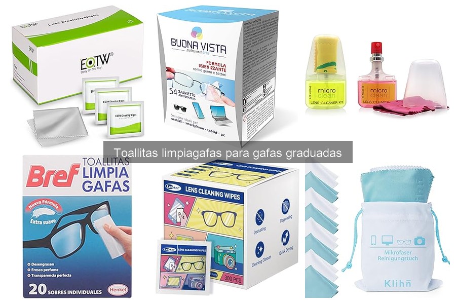 Dónde comprar toallitas limpiagafas de calidad online