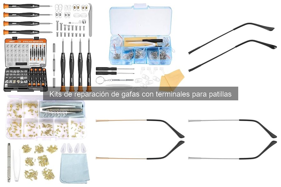Efectividad de los kits de reparación de gafas con terminales