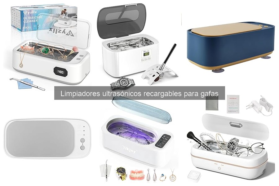 Eficacia de los limpiadores ultrasónicos para gafas
