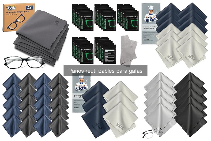 Encuentra paños reutilizables para gafas a buen precio