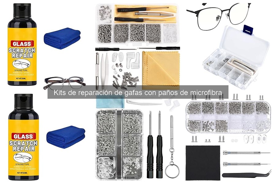 Errores al usar un kit de reparación de gafas y cómo solucionarlos