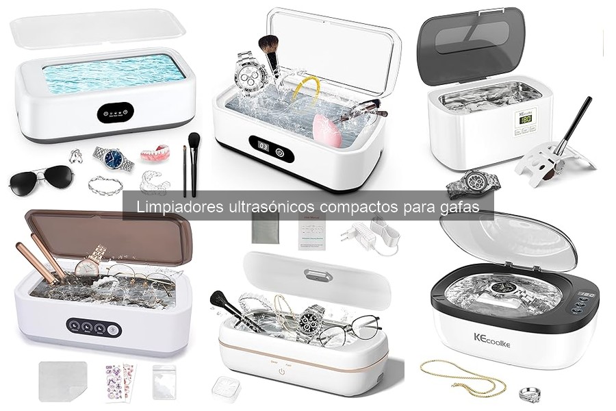 Errores comunes al comprar un limpiador ultrasónico para gafas