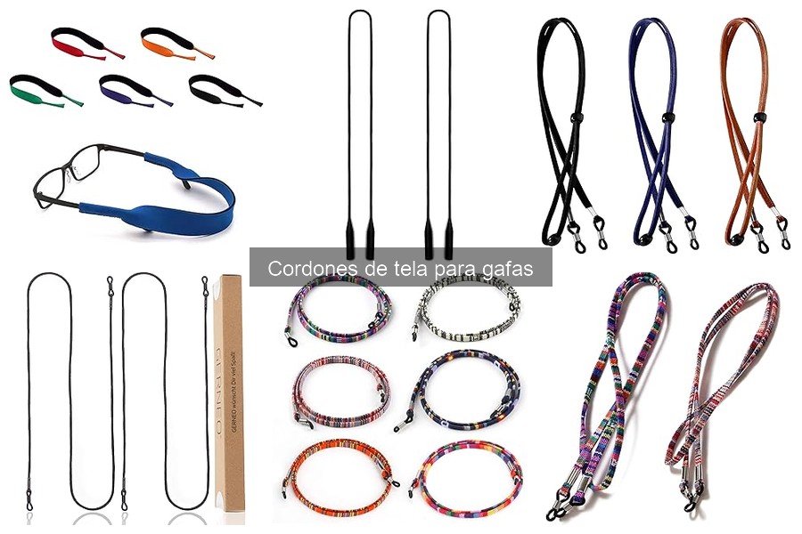 Errores comunes al elegir cordones de tela para gafas