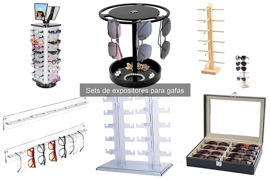 Errores comunes al elegir sets de expositores para gafas
