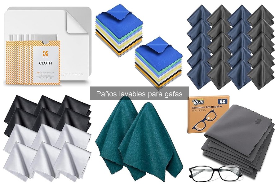 Errores comunes al lavar paños lavables para gafas