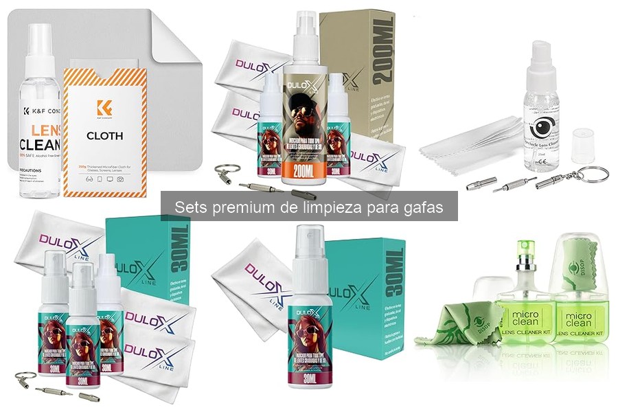 Errores comunes al limpiar gafas con sets de limpieza