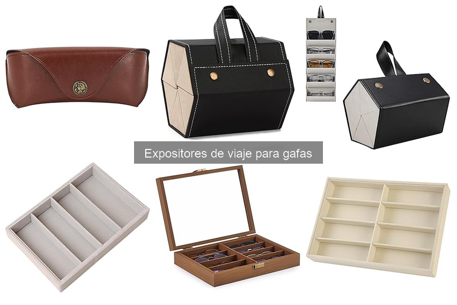 Errores comunes al usar expositores de viaje para gafas