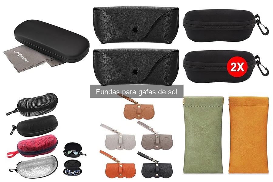 Errores comunes al usar fundas para gafas de sol