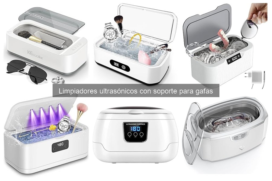 Errores comunes al usar limpiadores ultrasónicos de gafas