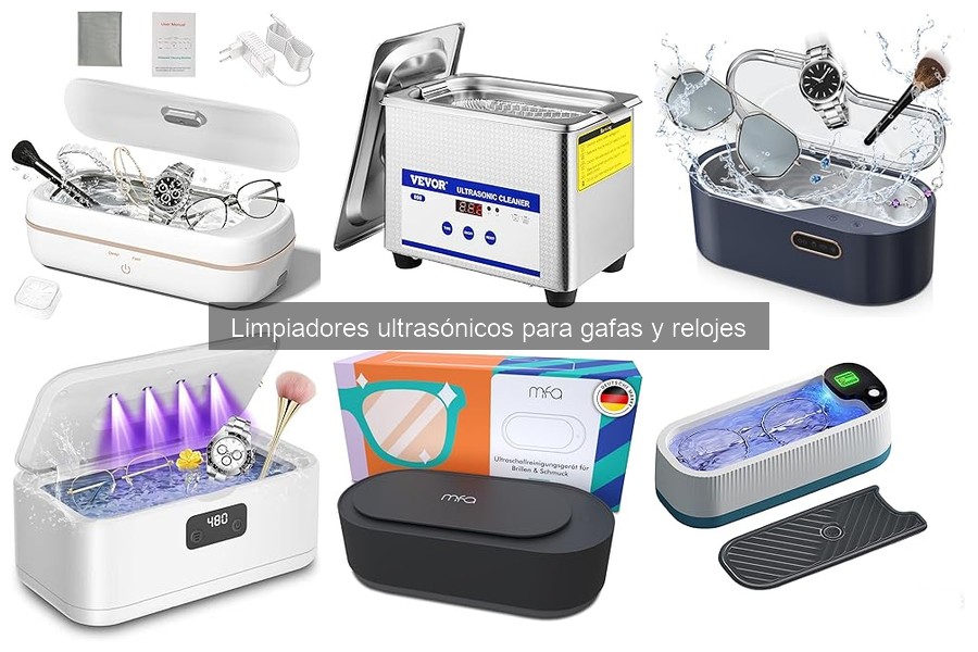 Errores comunes al usar limpiadores ultrasónicos para gafas