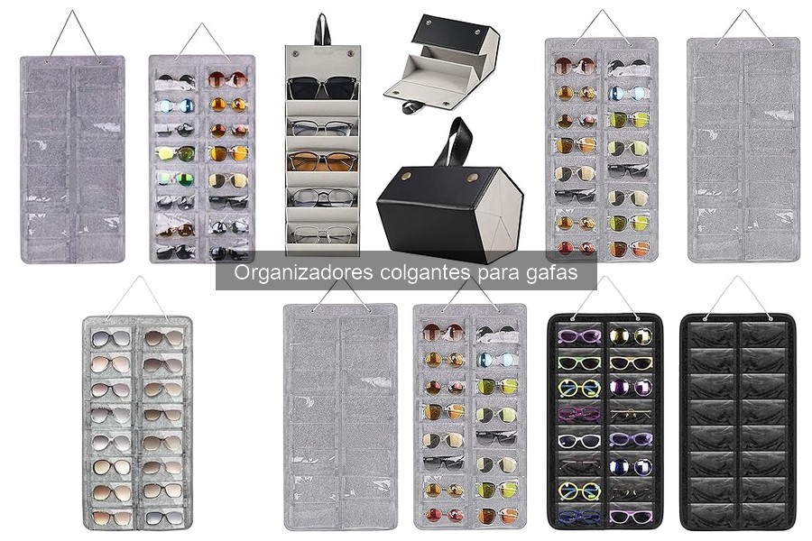 Errores comunes al usar organizadores colgantes para gafas