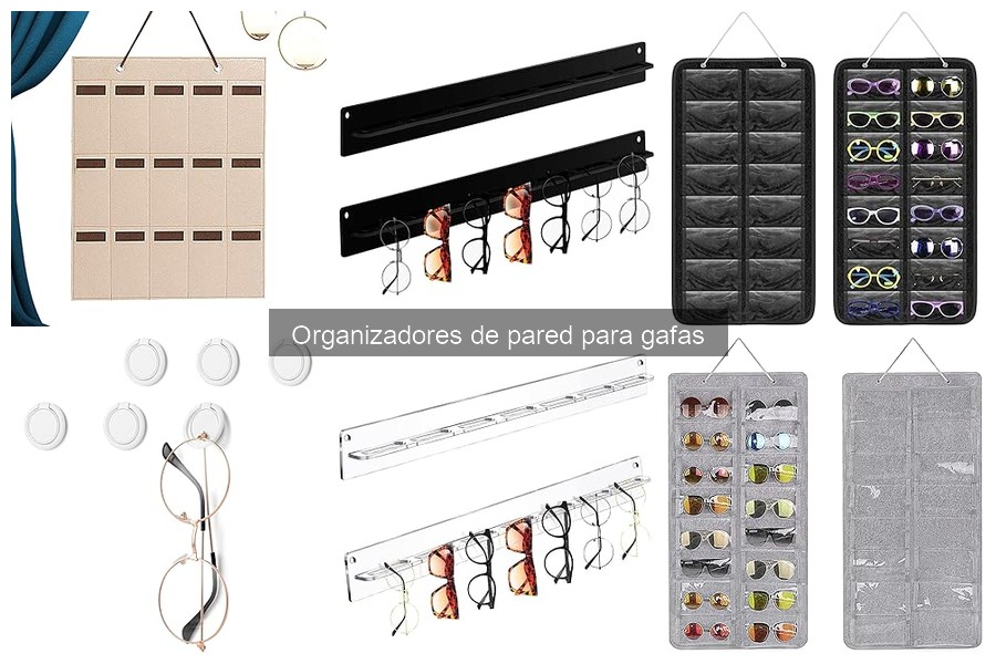 Errores comunes al usar organizadores de pared para gafas