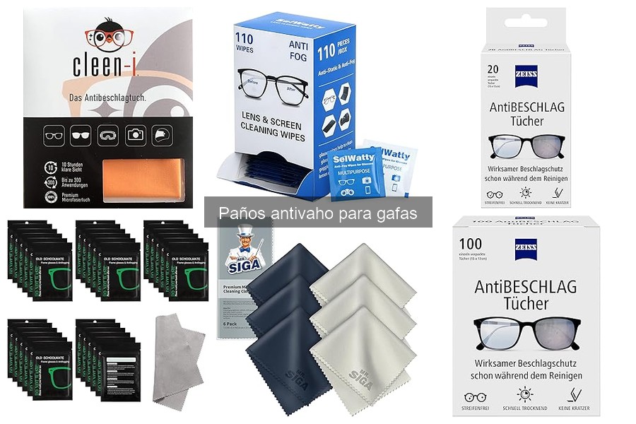 Errores comunes al usar paños antivaho para gafas