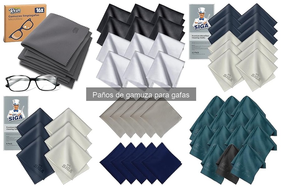 Errores comunes al usar paños de gamuza para gafas