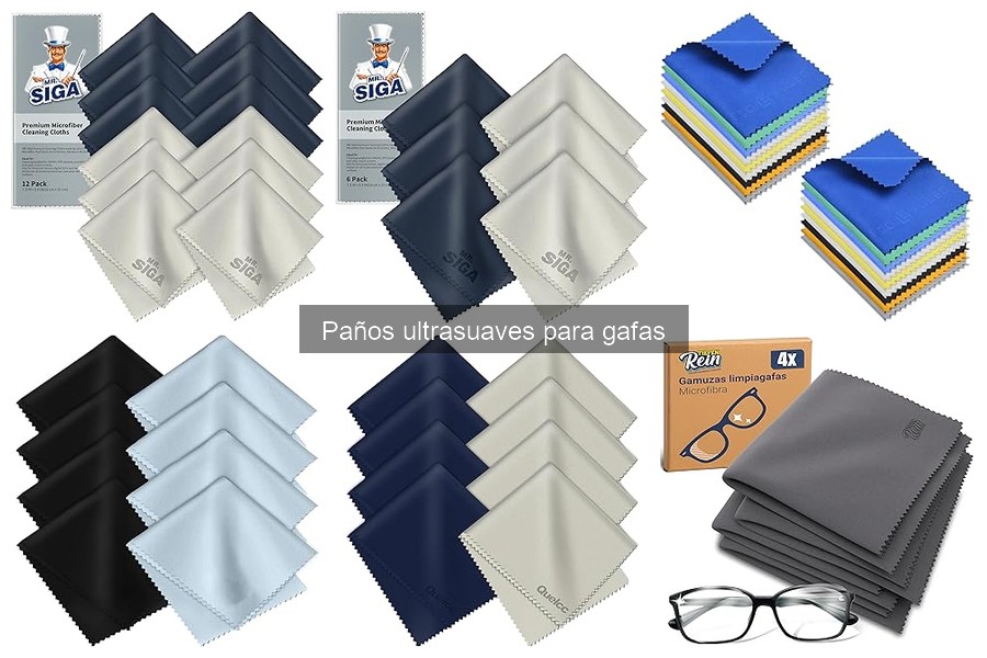 Errores comunes al usar paños ultrasuaves para gafas