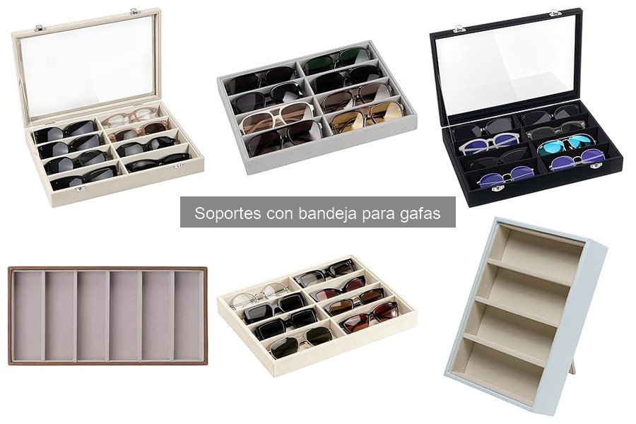 Errores comunes al usar soportes con bandeja para gafas