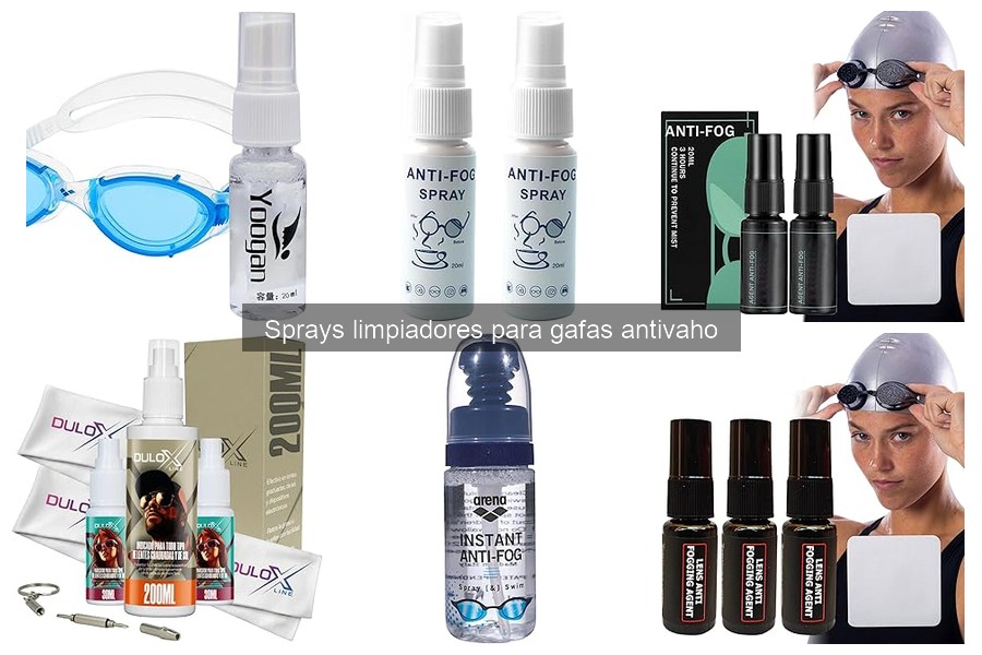 Errores comunes al usar sprays limpiadores antivaho para gafas