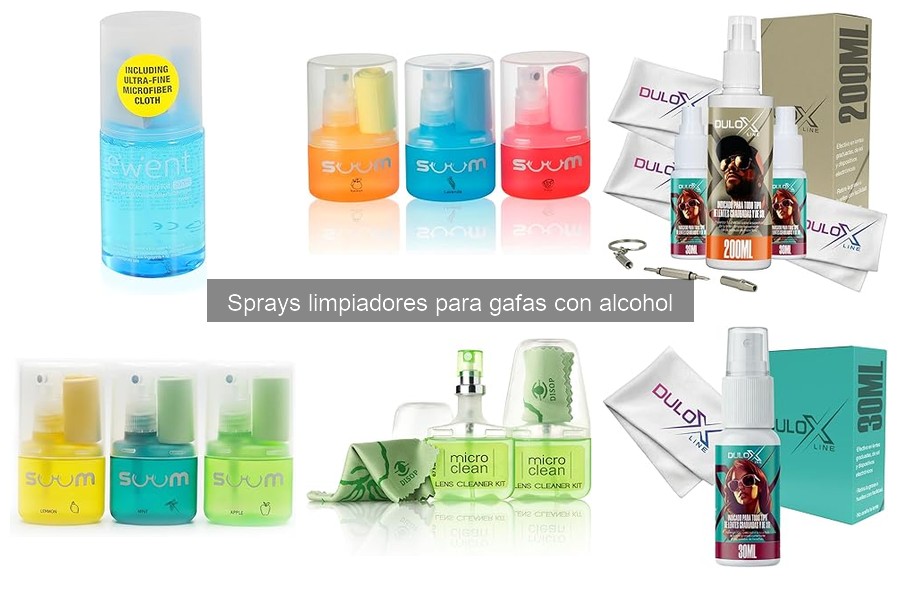 Errores comunes al usar sprays limpiadores de gafas