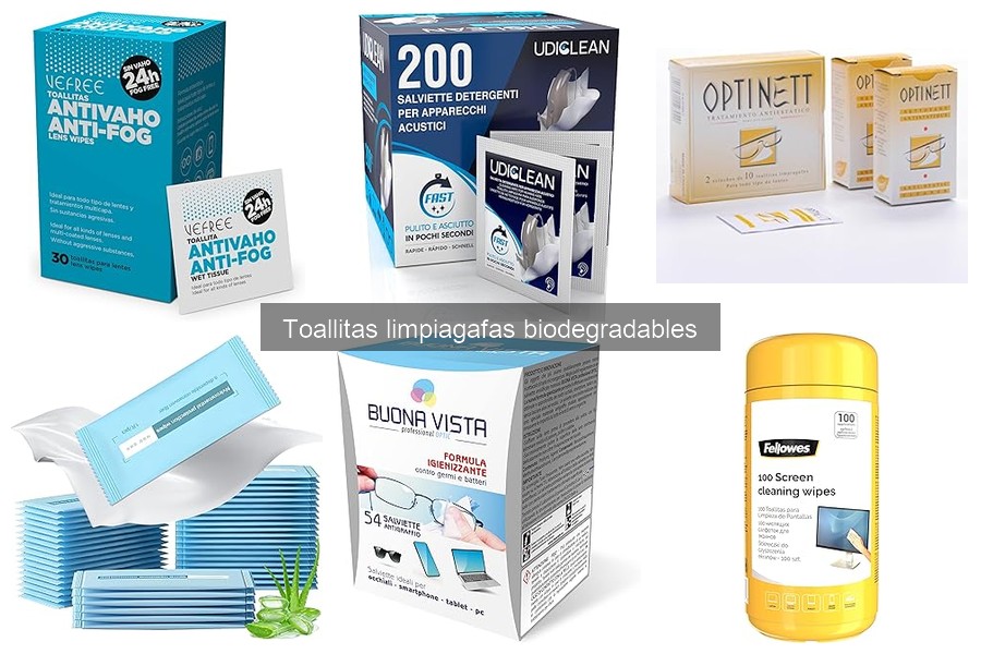 Errores comunes al usar toallitas limpiagafas biodegradables