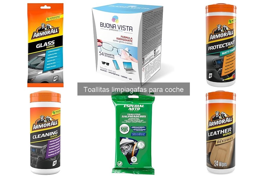 Errores comunes al usar toallitas limpiagafas en el coche