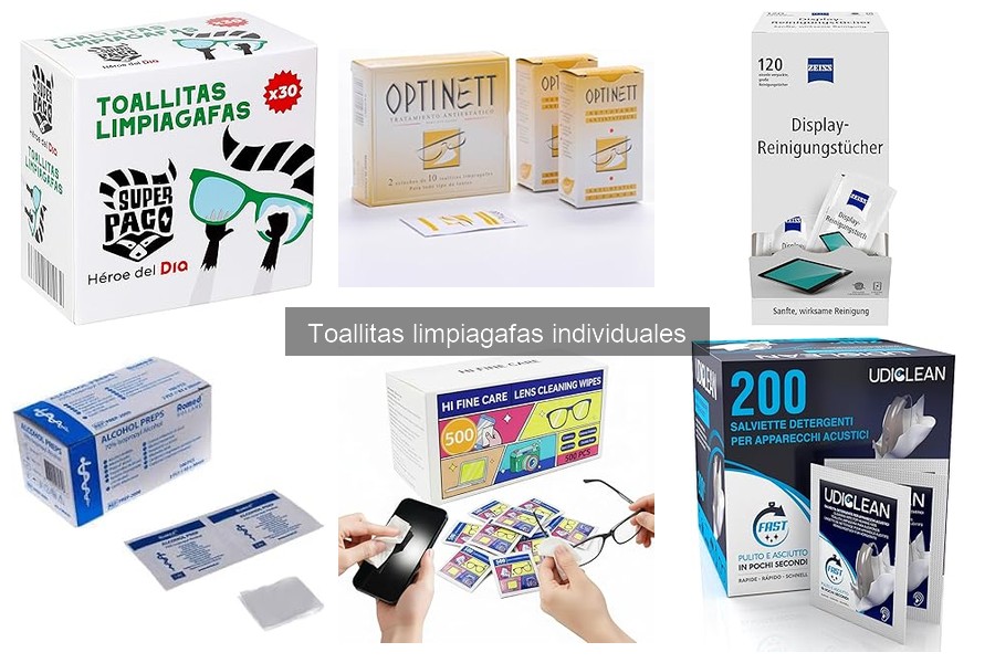 Errores comunes al usar toallitas limpiagafas individuales