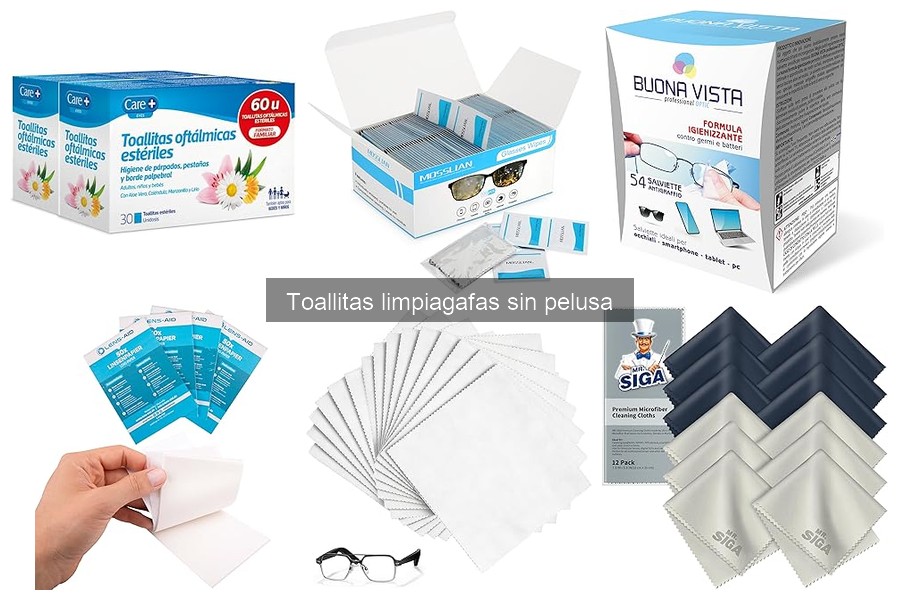 Errores comunes al usar toallitas limpiagafas sin pelusa