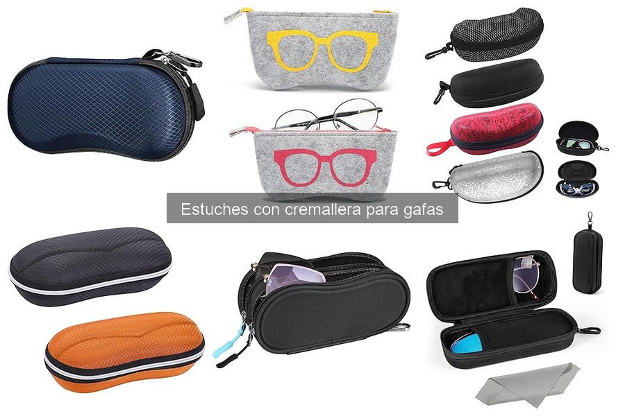 Estilos y Diseños Populares de Estuches con Cremallera para Gafas