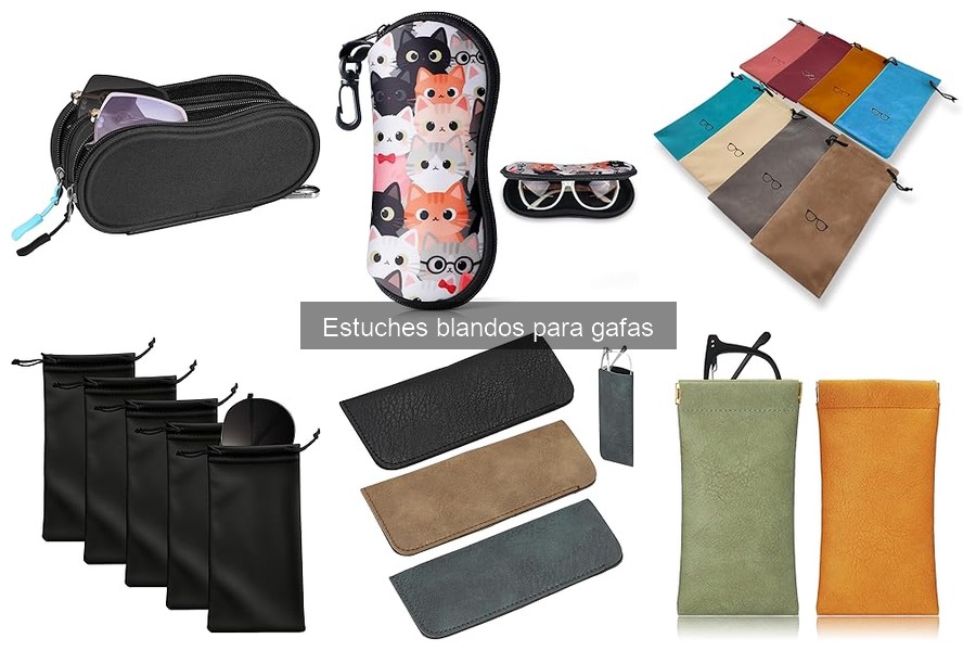 Estuches Blandos para Gafas con Tecnología Antibacteriana
