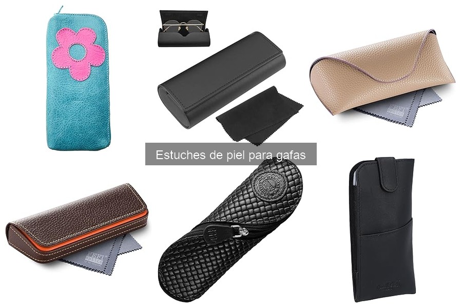 Estuches de piel para gafas de sol vs. prescripción