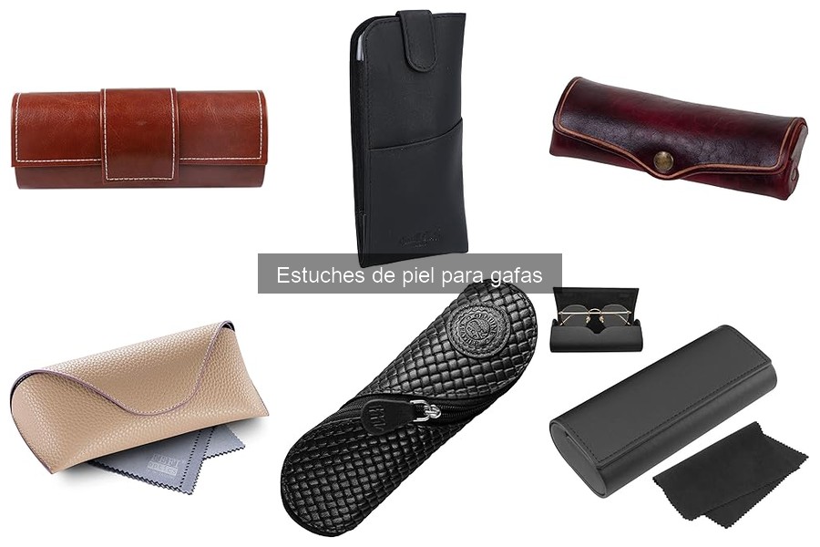Estuches de piel personalizados para gafas: ¡diseña el tuyo!