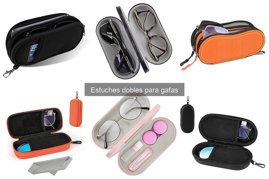 Estuches dobles para gafas: compra al mejor precio aquí