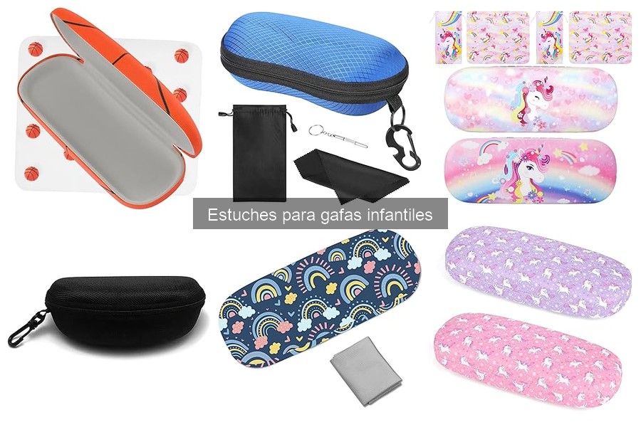 Estuches infantiles para gafas: ¡resistentes al agua!