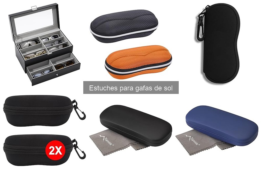 Estuches para gafas de sol personalizados: opciones únicas