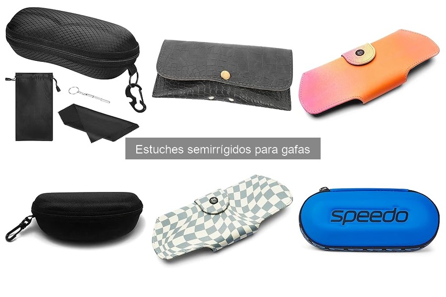 Estuches semirrígidos: Gafas graduadas vs. de sol