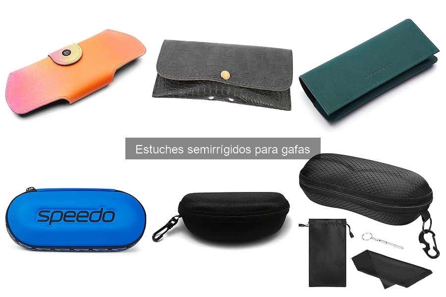 Estuches semirrígidos para gafas deportivas: características clave
