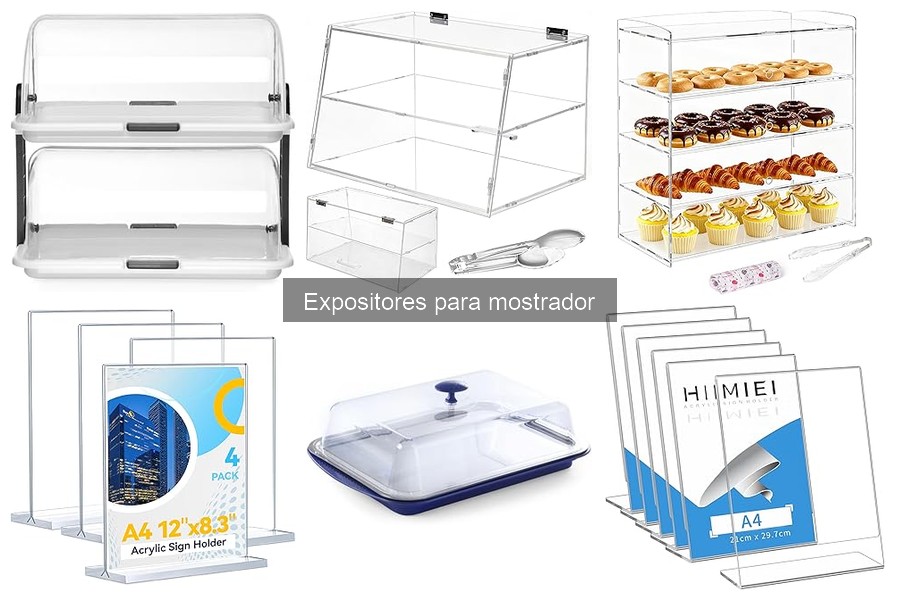 Expositores para mostrador personalizados para tu negocio