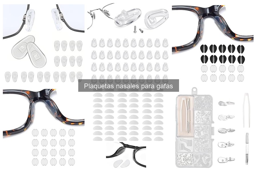 Factores Clave para Elegir Plaquetas Nasales para Gafas