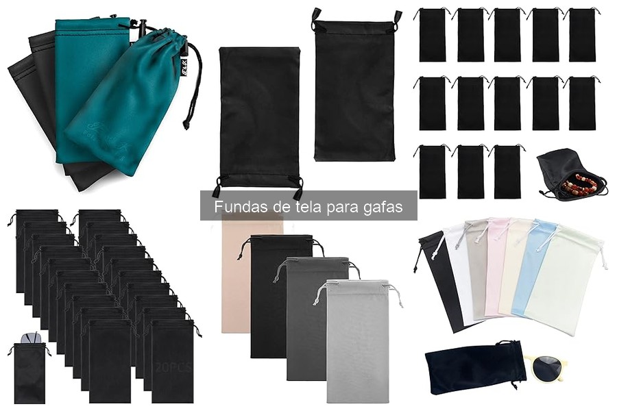 Fundas de tela personalizadas para gafas: ventajas y dónde comprar