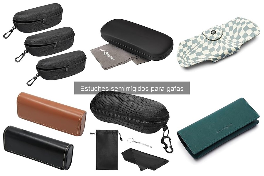 Guía de compra de estuches semirrígidos para gafas