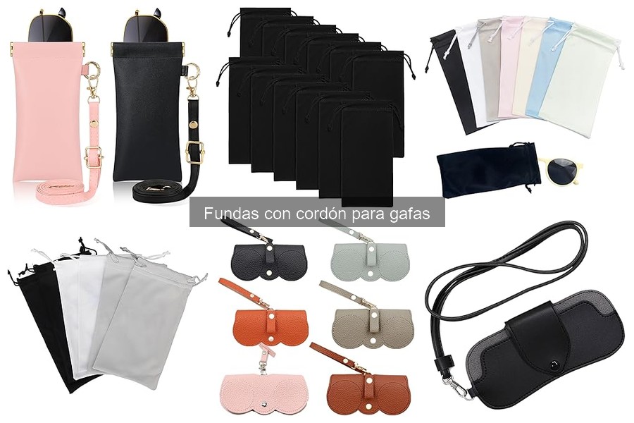 Guía de compra de fundas con cordón para gafas