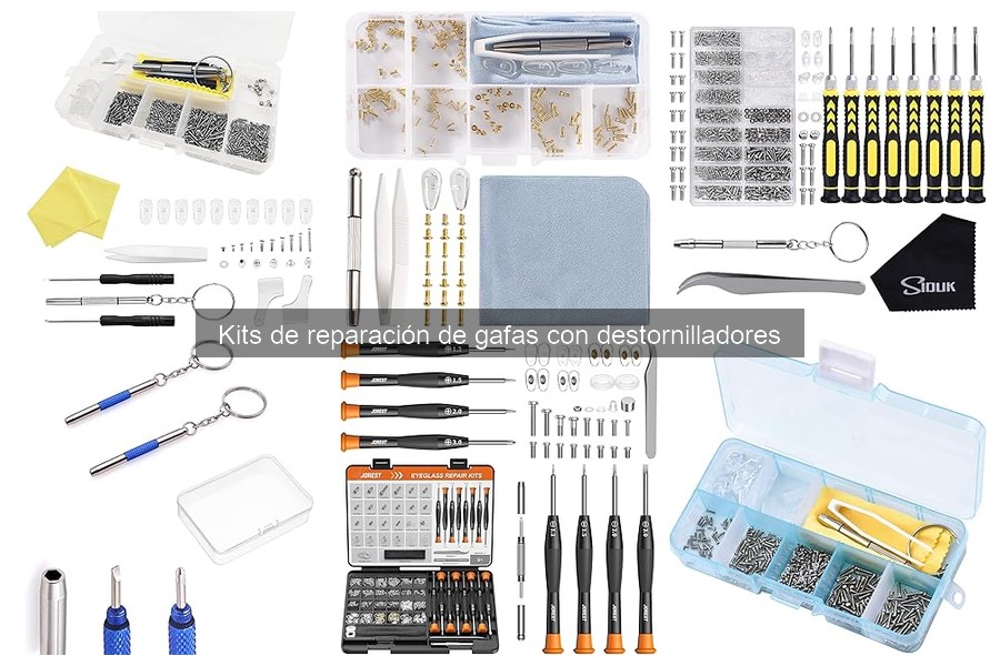 Guía para Elegir el Kit de Reparación de Gafas Ideal
