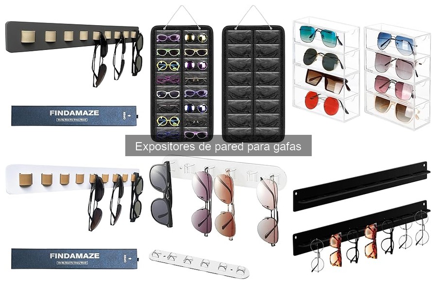 Guía para Elegir el Mejor Expositor de Pared para Gafas