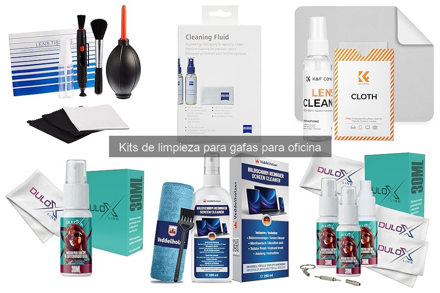 Guía para elegir el mejor kit de limpieza para gafas